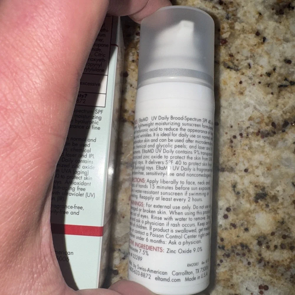 Elta MD UV Daily Broad Spectrum SPF 40 Facial Sunscreen 1.7oz Free Shipping